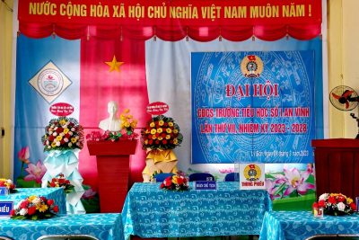 ĐẠI HỘI CÔNG ĐOÀN CƠ SỞ TRƯỜNG TIỂU HỌC SỐ I AN VĨNH LẦN THỨ VII, NHIỆM KỲ 2023-2028