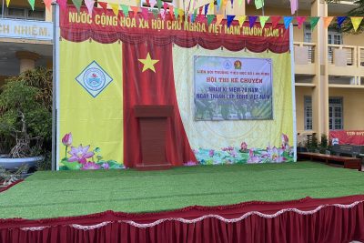 HỘI THI KỂ CHUYỆN CHÀO MỪNG KỶ NIỆM 79 NĂM NGÀY THÀNH LẬP QUÂN ĐỘI NHÂN DÂN VIỆT NAM (22/12/1944 -22/12/2023)
