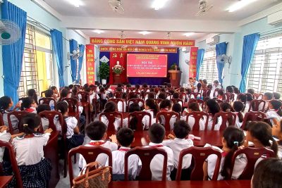 THAM GIA HỘI THI “VIẾT CHỮ ĐÚNG – RÈN CHỮ ĐẸP” CẤP HUYỆN CẤP TIỂU HỌC NĂM HỌC 2024-2025