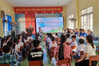 GIAO LƯU CÙNG TRƯỜNG TIỂU HỌC PHÚ ĐỊNH, QUẬN 6, TP.HCM