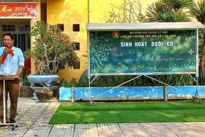 SINH HOẠT DƯỚI CỜ TUẦN 28: CHỦ ĐỀ “NGHE TỔNG KẾT PHONG TRÀO CHỮ THẬP ĐỎ; THAM GIA HÁT, ĐỌC THƠ VỀ QUÊ HƯƠNG, ĐẤT NƯỚC”
