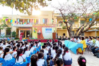 THAM GIA TỔNG KẾT HỘI THI “VIẾT CHỮ ĐÚNG – RÈN CHỮ ĐẸP” CẤP HUYỆN NĂM HỌC 2023-2024
