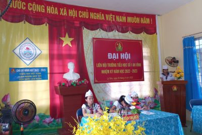 ĐẠI HỘI LIÊN ĐỘI TRƯỜNG TH SỐ I AN VĨNH NĂM HỌC 2022-2023