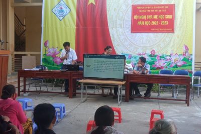 HỘI NGHỊ CHA MẸ HỌC SINH NĂM HỌC 2022-2023