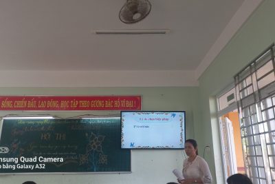 HỘI THI “GIÁO VIÊN DẠY GIỎI” CẤP TRƯỜNG NĂM HỌC 2022-2023