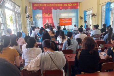 HỘI NGHỊ CHA MẸ HỌC SINH ĐẦU NĂM HỌC 2023-2024