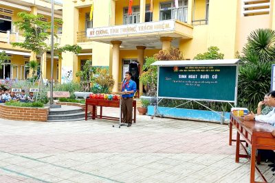 SINH HOẠT DƯỚI CỜ TUẦN 2: CHỦ ĐỀ “TÍCH CỰC TÌM HIỂU NỘI QUY NHÀ TRƯỜNG, CAM KẾT THỰC HIỆN NỘI QUY”