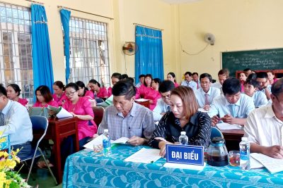HỘI NGHỊ VIÊN CHỨC VÀ NGƯỜI LAO ĐỘNG NĂM HỌC 2023-2024